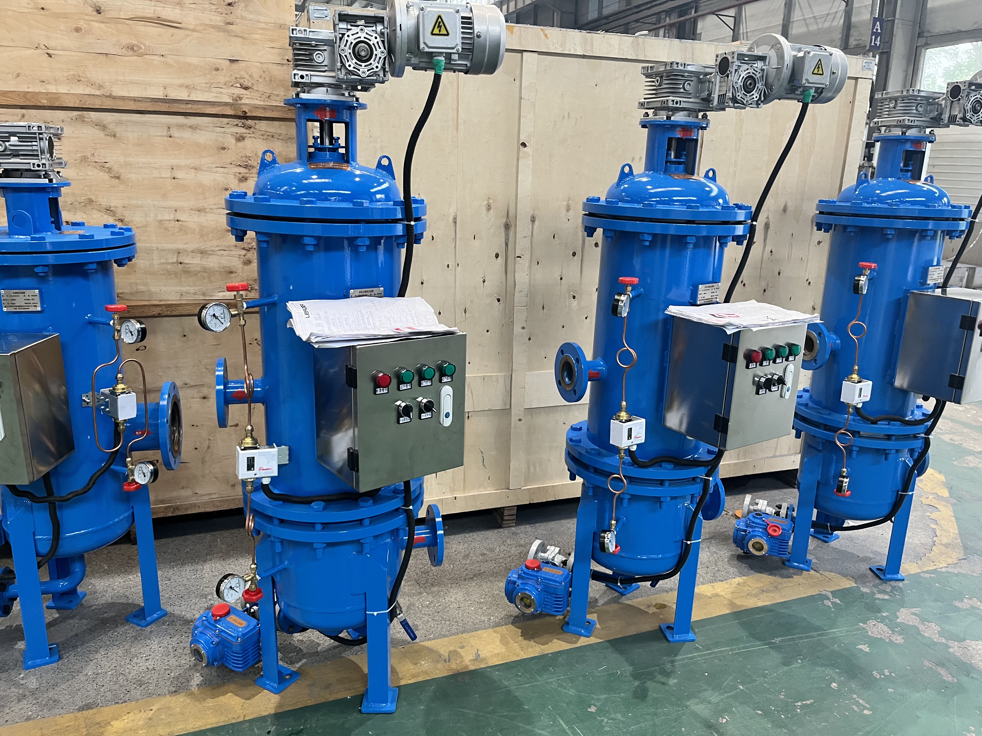 多柱式反沖洗過濾器行業應用 多柱式反沖洗過濾器行業應用