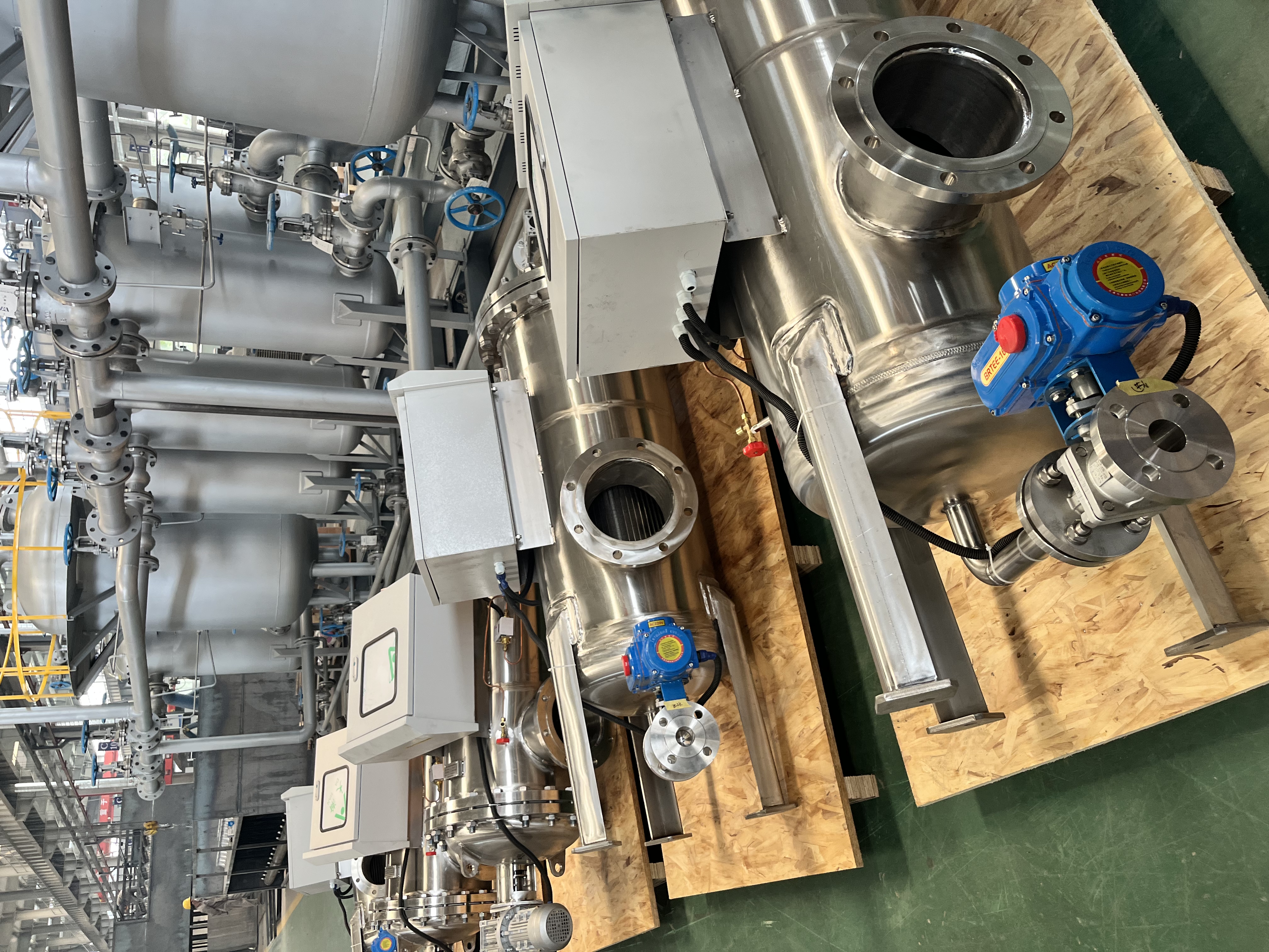 不銹鋼材質智能控制刷式自清洗過濾器 不銹鋼材質智能控制刷式自清洗過濾器